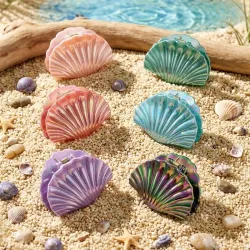 Pinza tornasol en forma de concha 🐚