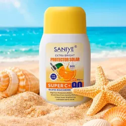 Protector solar facial Saniye de niacinamida y vitamina C 🍊