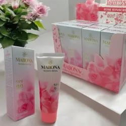 Protector solar Mabona de rosa 🌹 