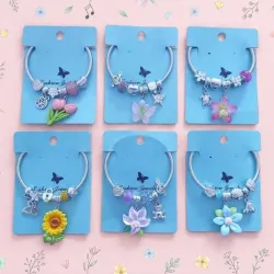 Pulseras de flores 💐