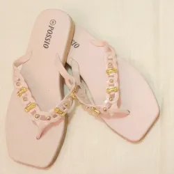 Sandalias de silicona beich