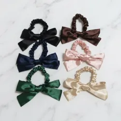 Scrunchie con lazo