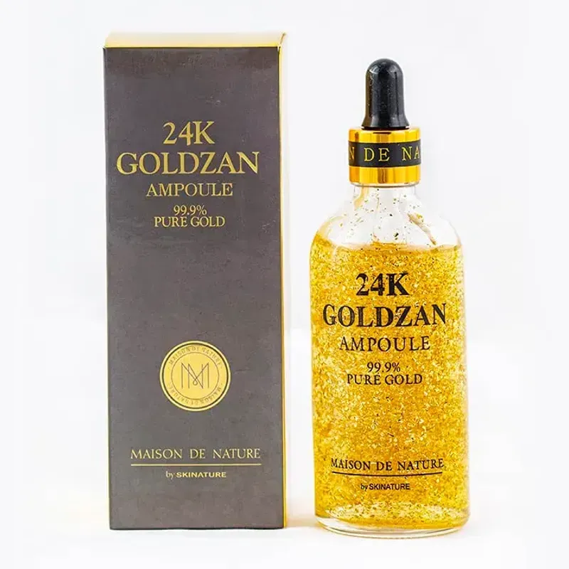 Serum 24k goldzan ampoule 99.9% Pure Gold