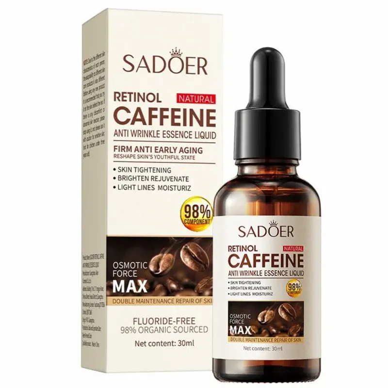 Serum Sadoer con retinol y cafeína