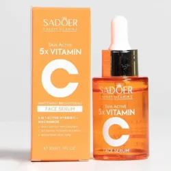 Serum Sadoer con vitamina C y niacinamida