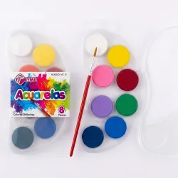 Set de 8 acuarelas 🖌