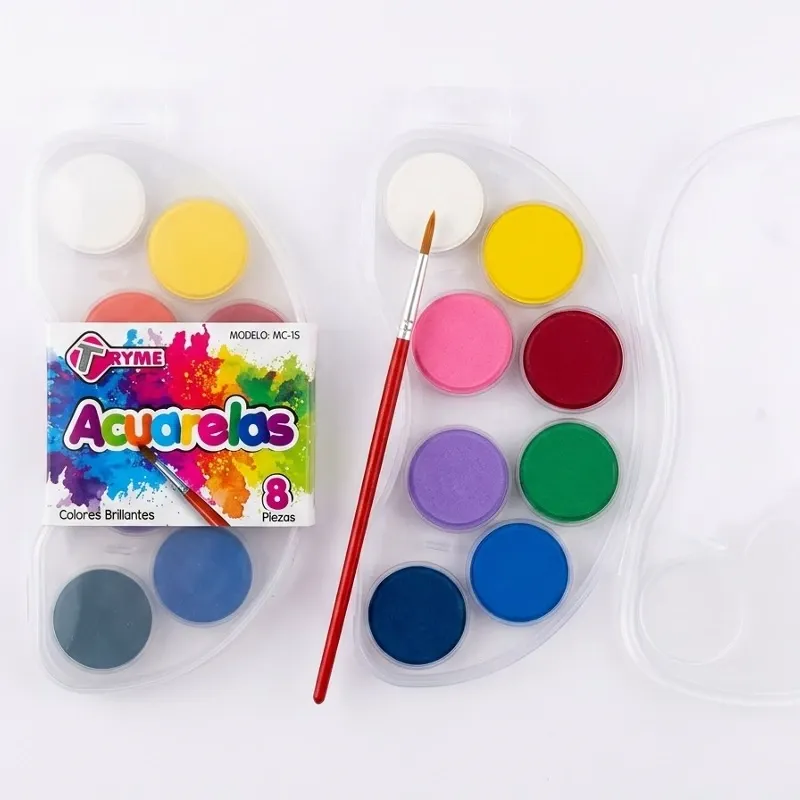 Set de 8 acuarelas 🖌