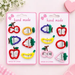 Set de 6 frutas 🍓🍍🍌