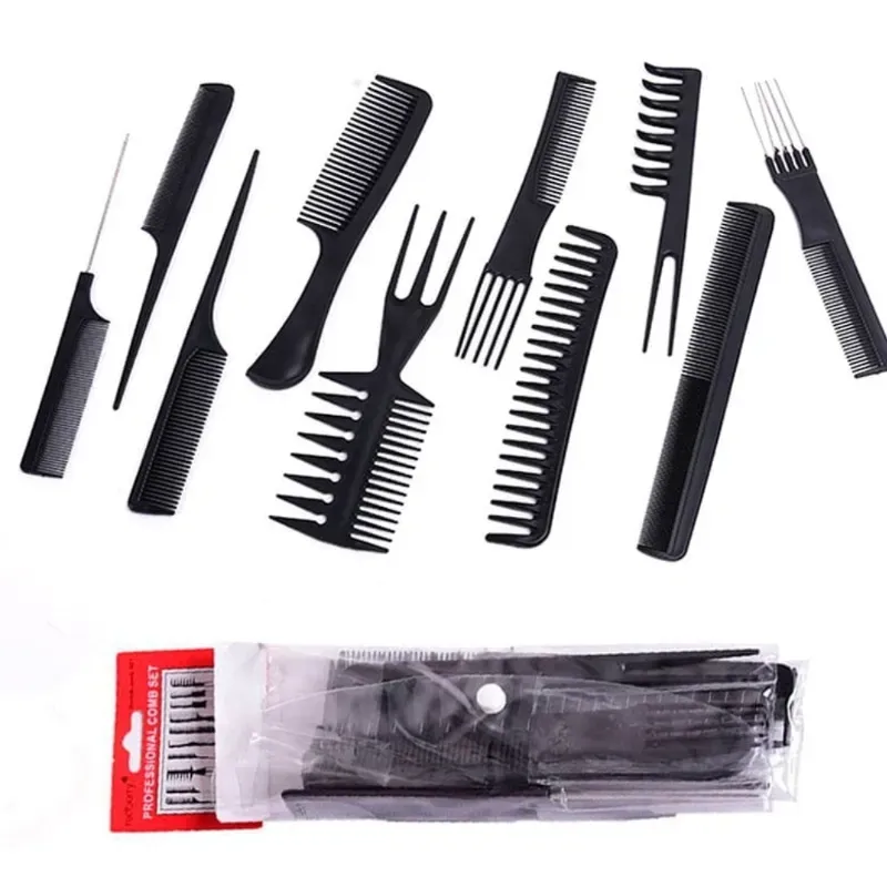 Set de peines de peluquería