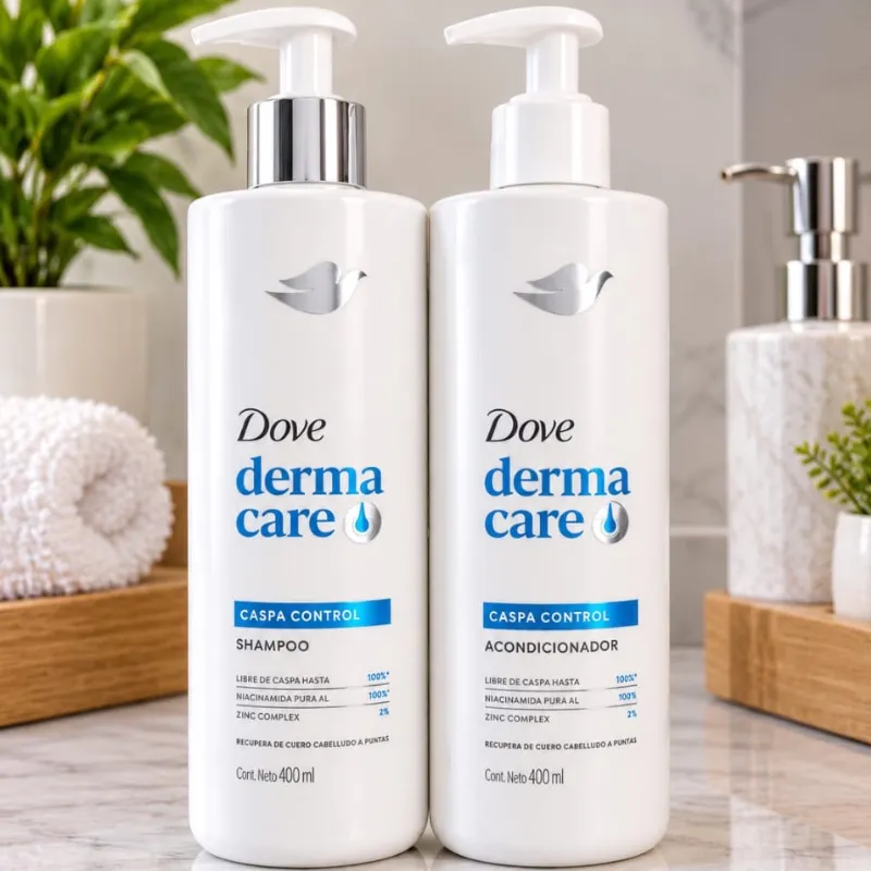 Shampoo+Acondicionador Dove derma care caspa control