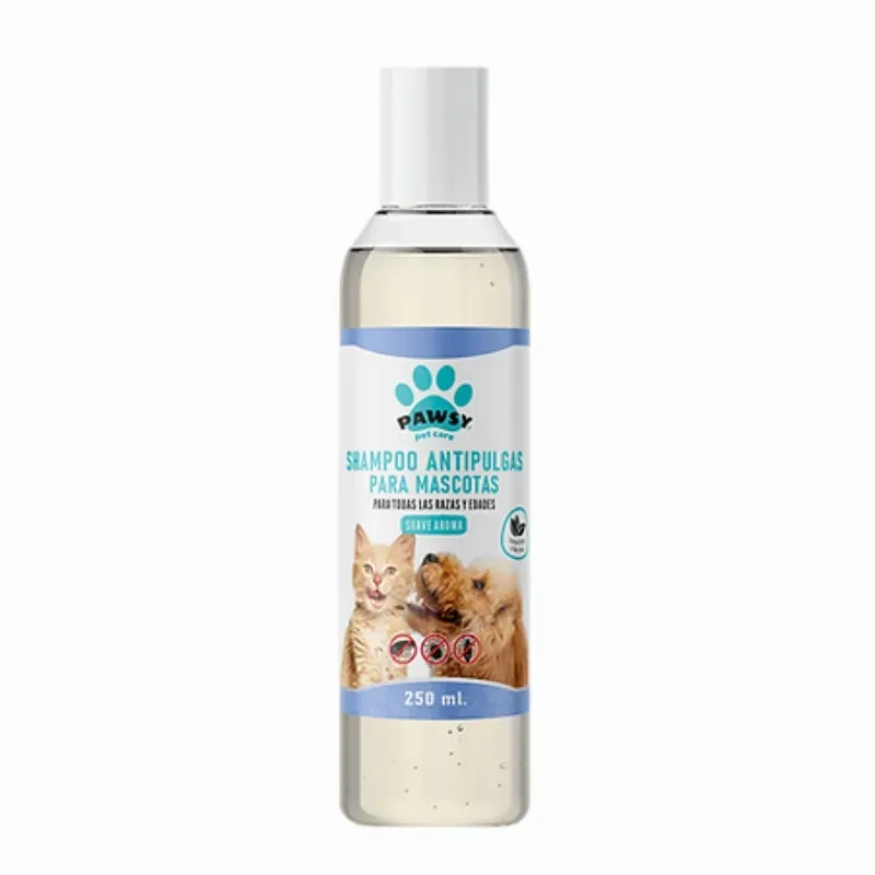 Shampoo Antipulgas para mascotas 🐶🐱