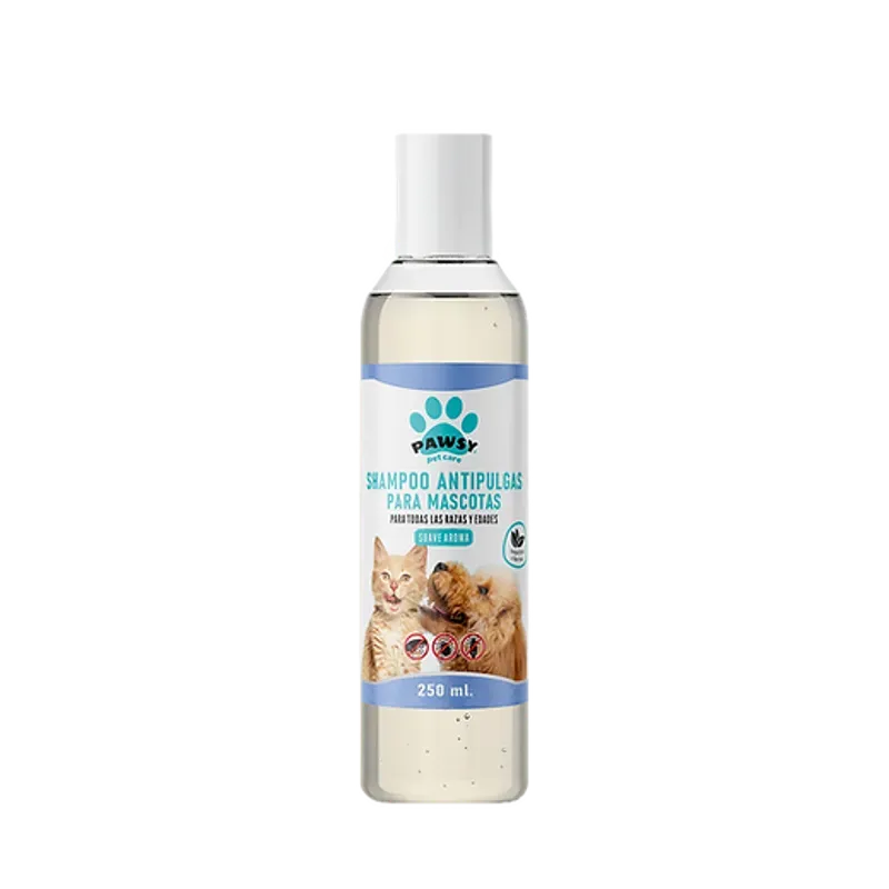 Shampoo Antipulgas para mascotas 🐶🐱