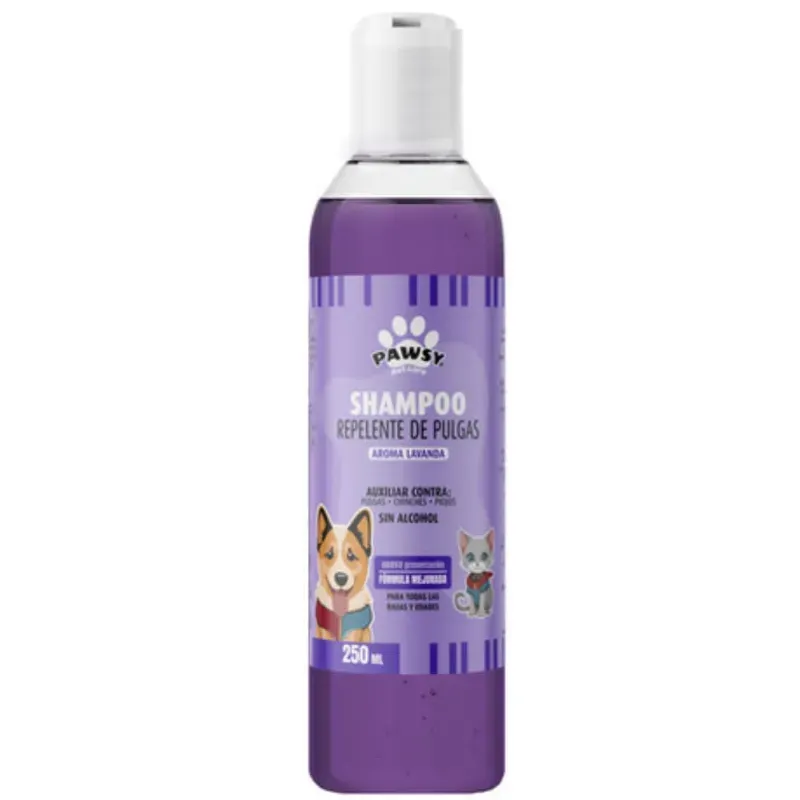 Shampoo Antipulgas para mascotas 🐶🐱