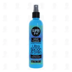 Spray fijador Nuvel Super Fix Ultra Fijación y Brillo