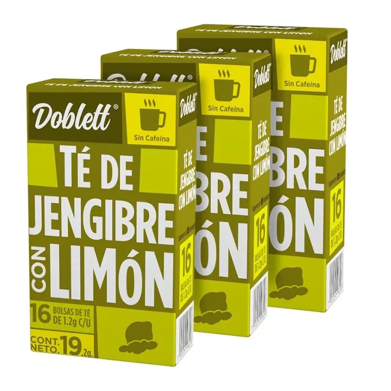 Té de jengibre y limón 🍋 Doblett