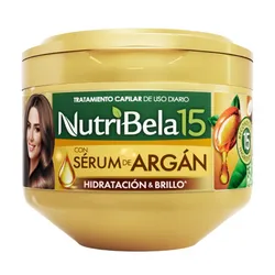 Tratamiento capilar Nutribela 15 serum de Argan hidratación y brillo
