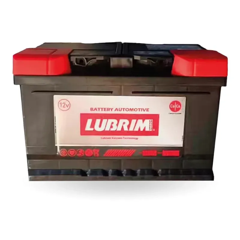 Batería automotriz marca Lubrim 12V/75A (Plomo-Ácido)