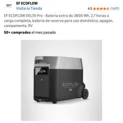 BATERÍA EXTRA DE ECOFLOW DELTA PRO