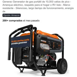 GENERADOR GENERAC SILENCIOSO 10000W