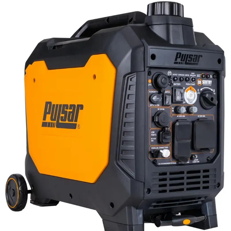 Generador Pulsar Dualfuel Inverter Super Silencioso 4000W /120V (Gasolina y Gas de balita)