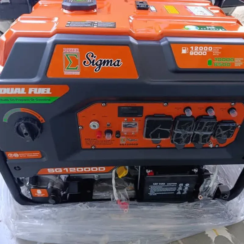 GENERADOR SIGMA DUALFUEL 12000W