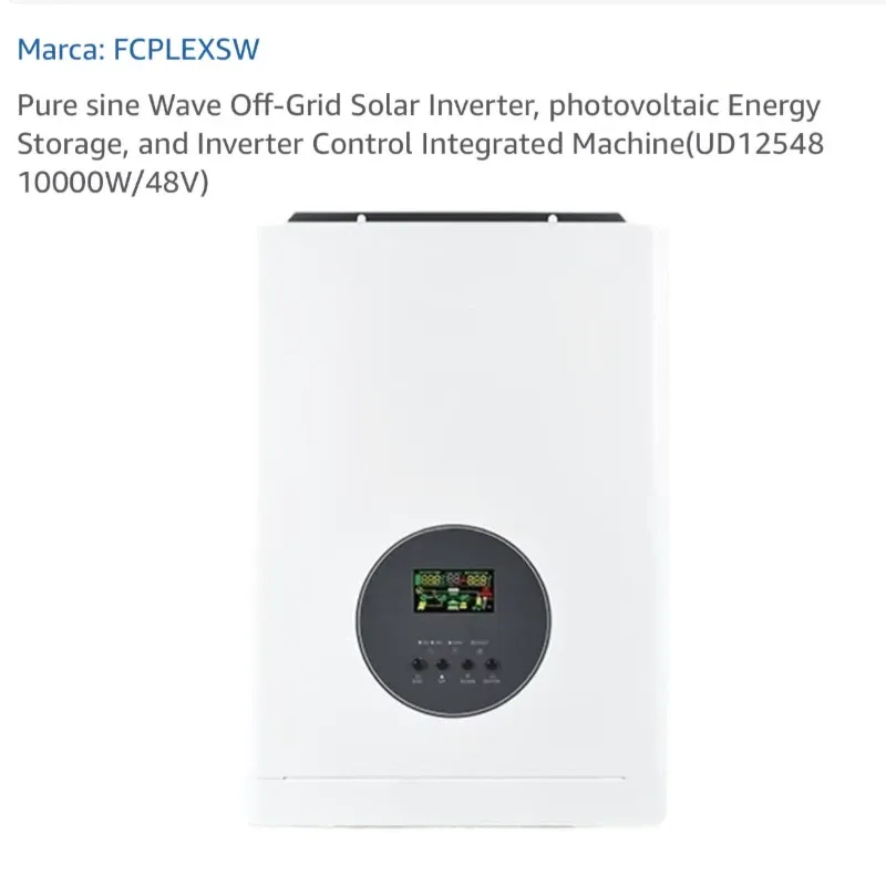 Inversor Solar Cargador Off-Grid 10KW 48V FCPLEXSW (Onda Senoidal Pura)