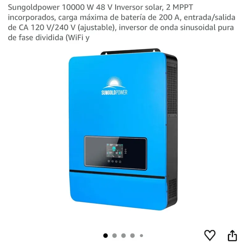 Inversor Solar Sungoldpower 10kW / 48V