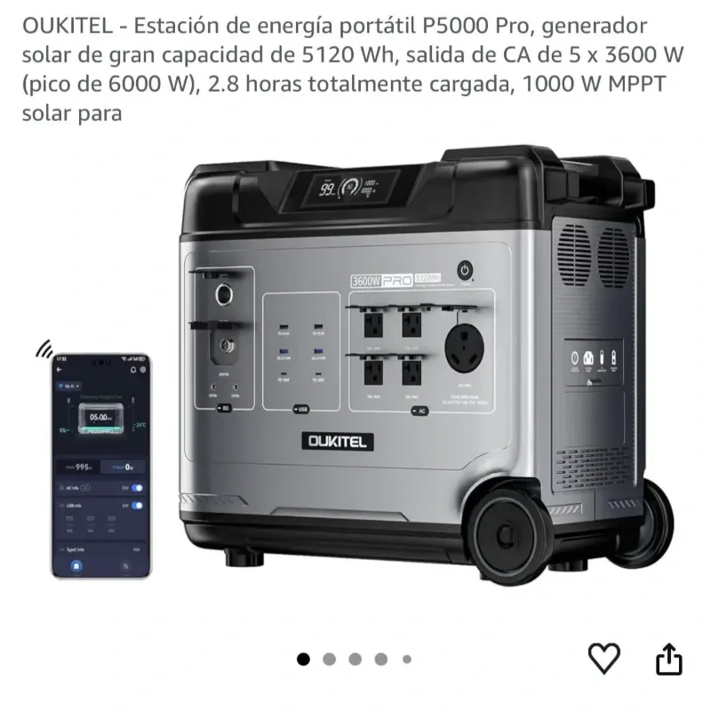 Oukitel P5000 Pro 120V
