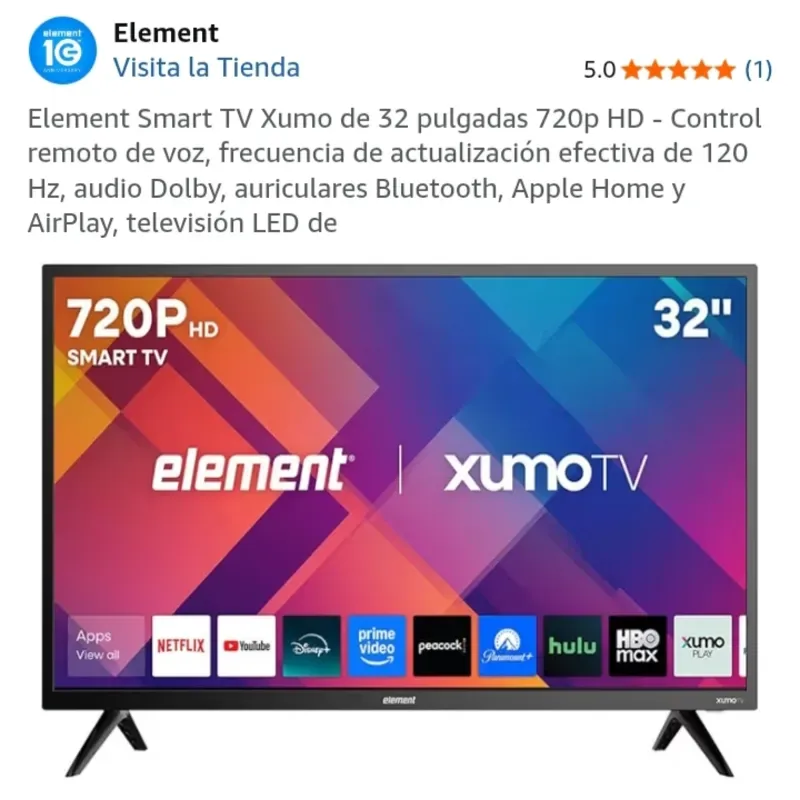 TV ELEMENT 32 PULGADAS