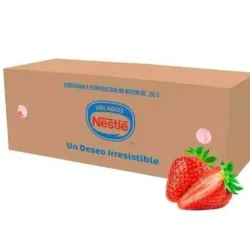 Helado Nestlé 4.5 litros sabor fresa 