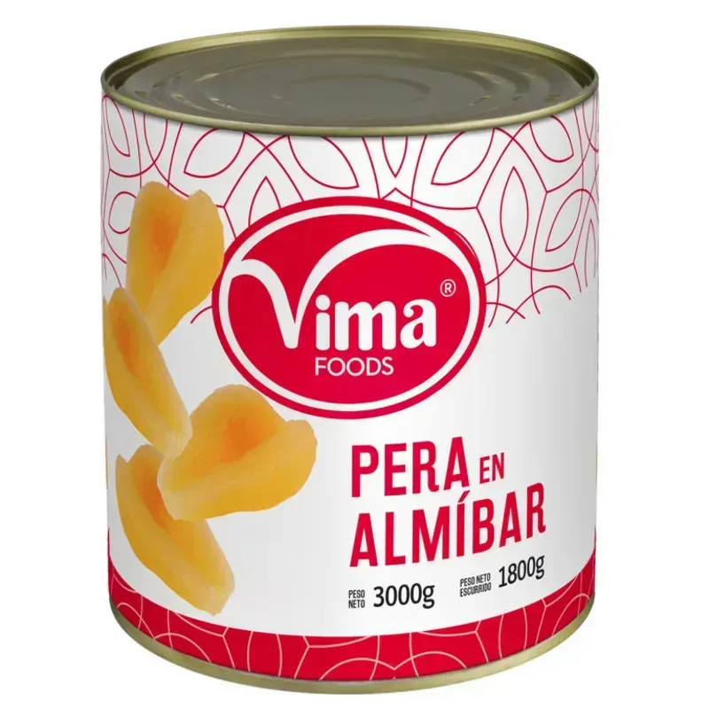 Pera en almíbar 