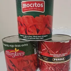 Pimiento en diferentes formatos 