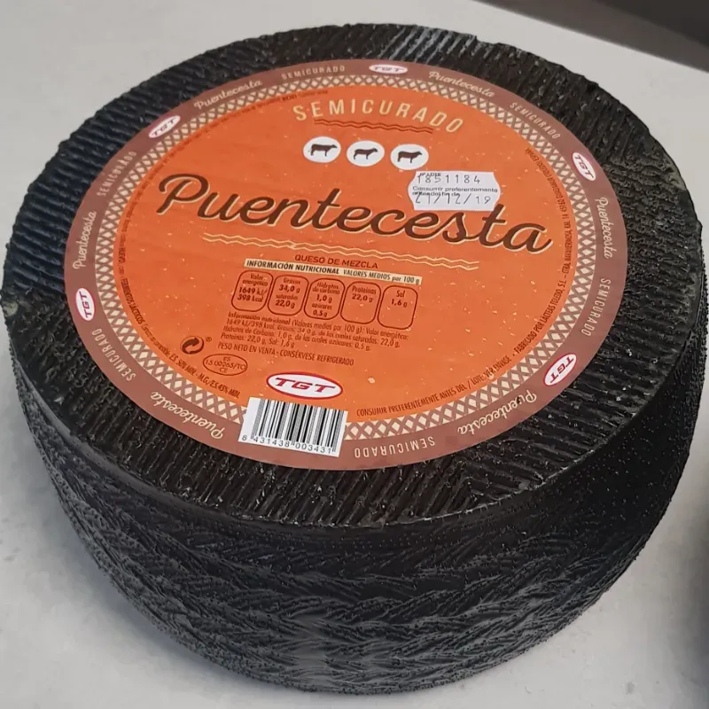 Queso Cabra Puentecesta semi curado 3kg 