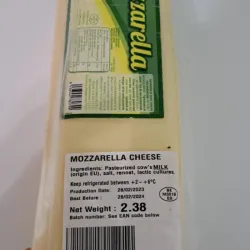 Queso Mozzarella 2.38 kg 