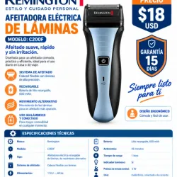 Afeitadora Eléctrica de Láminas Remington C200F
