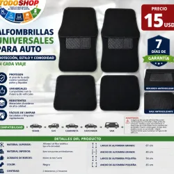 Alfombrilla universales para carro