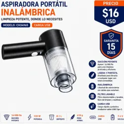 Aspiradora Portátil Inalámbrica CH34965