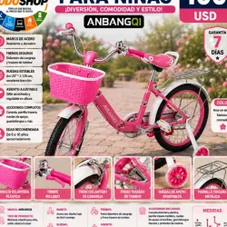 Bicicleta para niña
