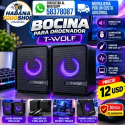 BOCINAS PARA ORDENADOR T-WOLF S3