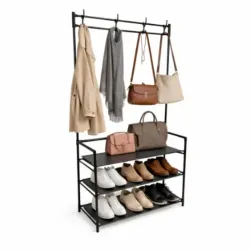 CLOSET CON ZAPATERA 3 NIVELES