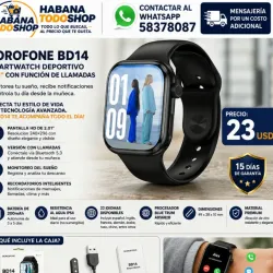 BOROFONE BD14 – Smartwatch Deportivo 2.01″ con Función de Llamadas