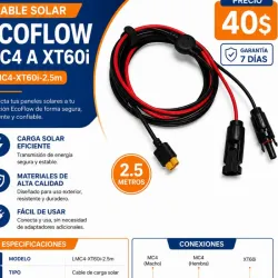CABLE SOLAR ECOFLOW