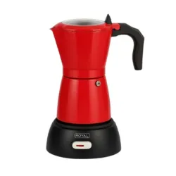 CAFETERA ELÉCTRICA ROYAL ROJA/RCE1709 DE 6 TASAS