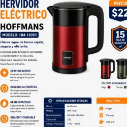 Calentador de agua hervidor de 2.5litros