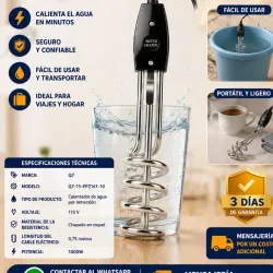 Calentador eléctrico de inmersión de 1000w