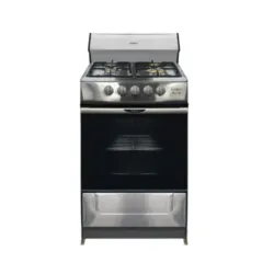 COCINA DE GAS DE 4 QUEMADORES Y HORNO DE 20" ARCO PLATEADA