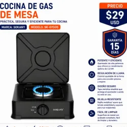 Cocina de Gas de Mesa SOKANY SK-07005