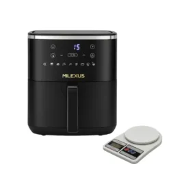 COMBO FREIDORA DE AIRE 4.2L MILEXUS + BÁSCULA DIGITAL DE COCINA