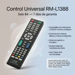 🎮 CONTROL UNIVERSAL RM-L1388
