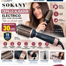 Cepillo Eléctrico de Aire Caliente SOKANY SK-15055